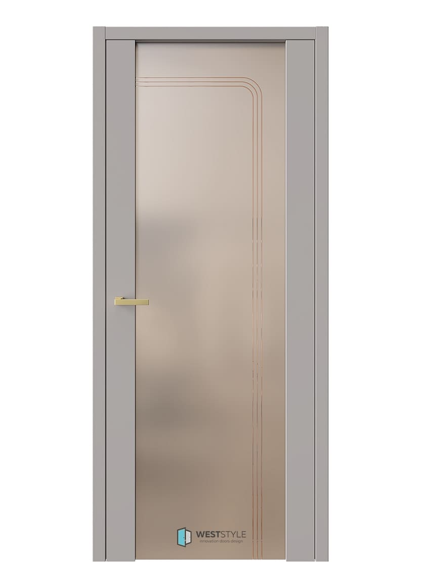 Межкомнатная дверь E7 гравировка Molto